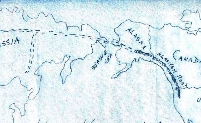 Un túnel entre Rusia y Alaska.
 – El diario andino