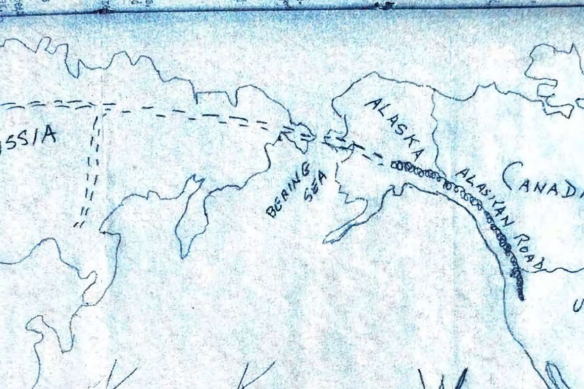 Un túnel entre Rusia y Alaska.

 – El diario andino