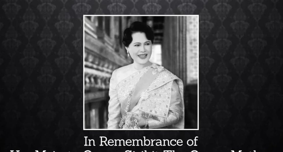 Tailandia: Muere la reina madre Sirikit a los 93 años | MUNDO
 – El diario andino