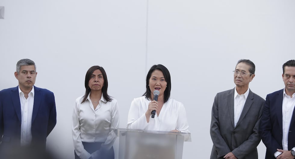 Keiko Fujimori tras radicar el caso cóctel por el TC: Fuerza Popular considerará denunciar al fiscal | lo último | POLÍTICA

 – El diario andino