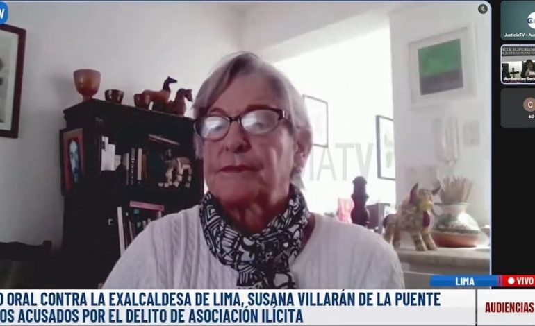Susana Villarón admite haber recibido sólo US$ 3 millones de empresas brasileñas, cuando la Fiscalía afirma que fueron US$ 11 millones | Último | Citación

 – El diario andino