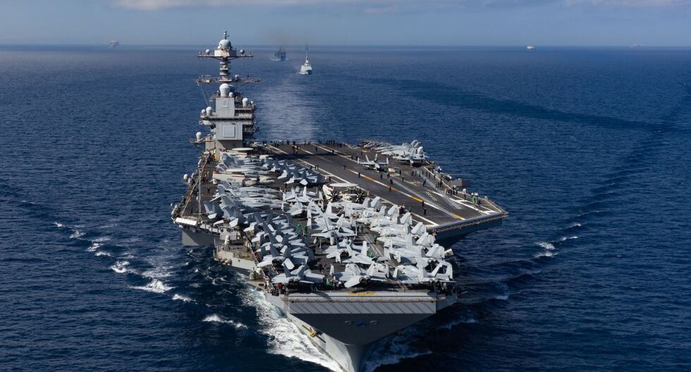 Cómo es el USS Gerald R. Ford, el portaaviones estadounidense más grande y “letal” que llegará a aguas de América Latina | MUNDO
 – El diario andino