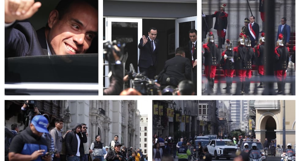 Así fue la llegada del Presidente de la República, José Jeri, al Salón de Gobierno | Las últimas fotos | Citación

 – El diario andino