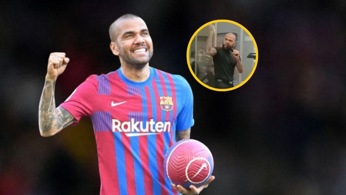 Daniel Alves, ex Barcelona y Brasil, es captado predicando en la iglesia
 – El diario andino