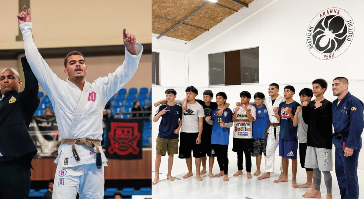 «En Brasil se habla mucho sobre el jiu jitsu peruano»

 – El diario andino