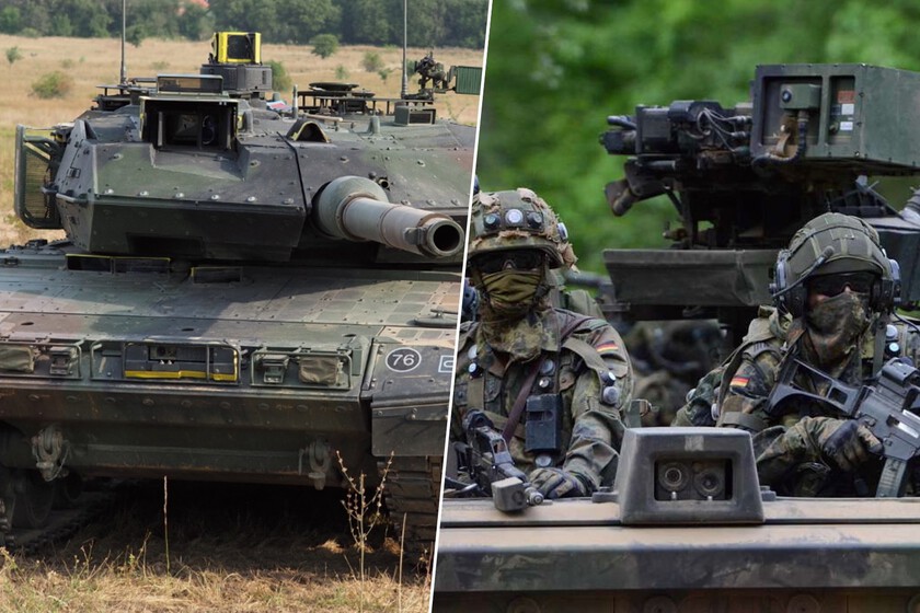 enviar un ejército delante de Rusia con sus tanques más avanzados

 – El diario andino