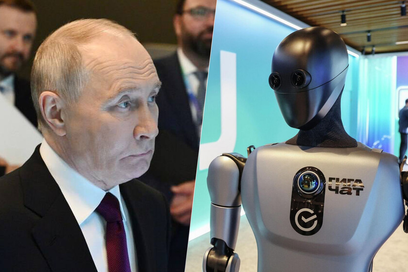 Creíamos que nada superaría al robot ruso que acabó en tierra. Hasta que le hicieron bailar a uno delante de Putin

 – El diario andino