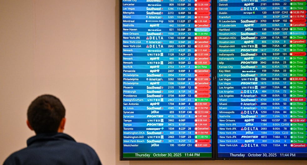 Más de dos mil vuelos cancelados en EE.UU. en un día por el cierre gubernamental | MUNDO

 – El diario andino