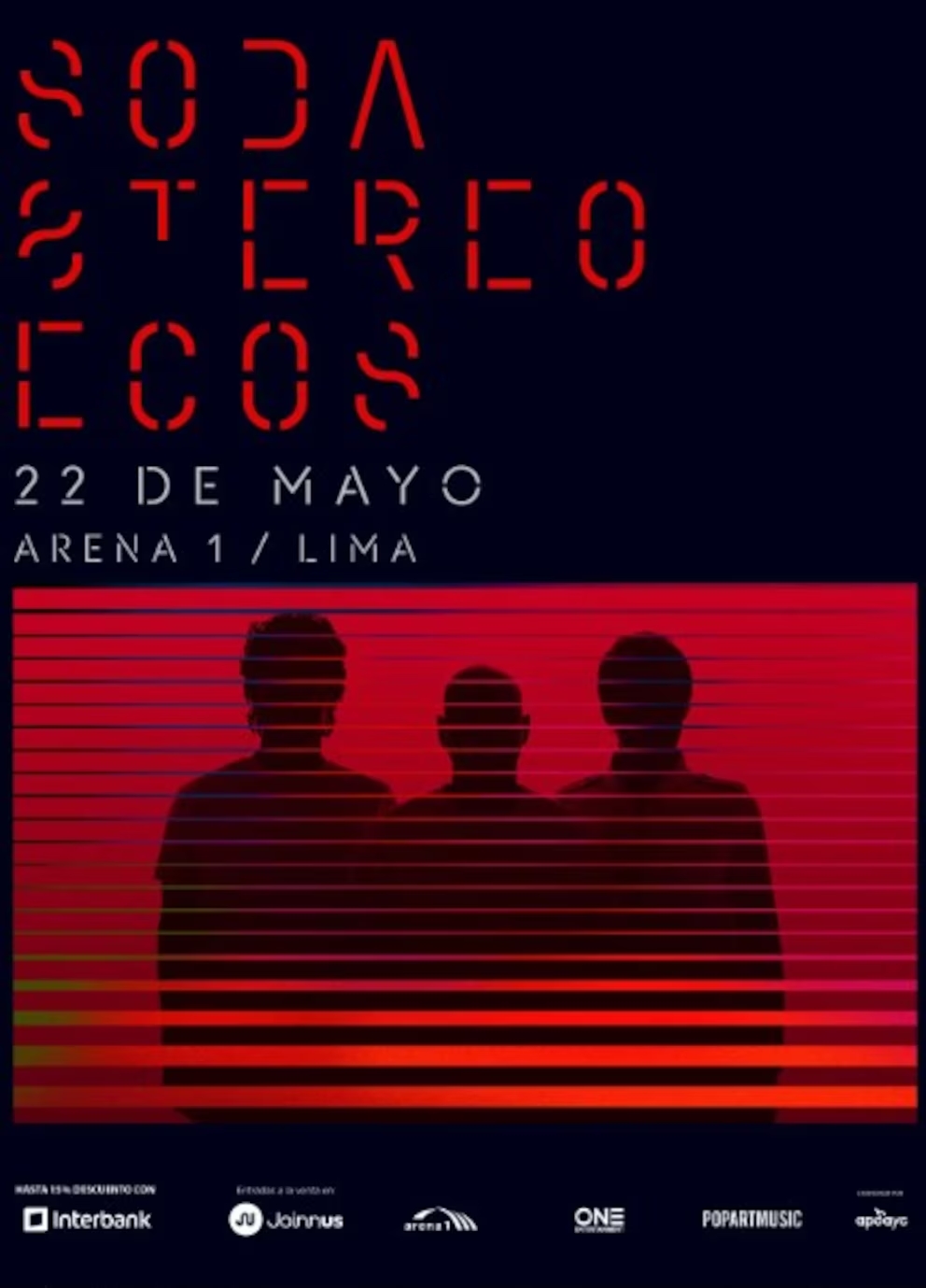 Soda Stereo agota entradas para sus dos conciertos y atraerá a 30 mil fans en Lima – PerúInforma

 – El diario andino