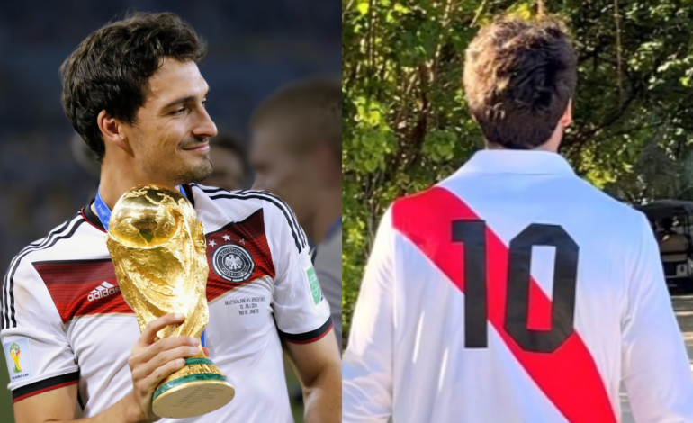 Campeón del mundo con Alemania posó con rojiblanco

 – El diario andino