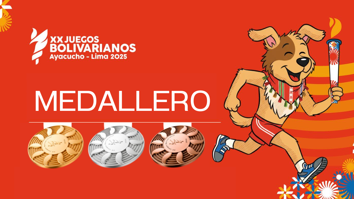 Medallero de los Juegos Bolivarianos 2025 clasificación en vivo por equipos perú

 – El diario andino