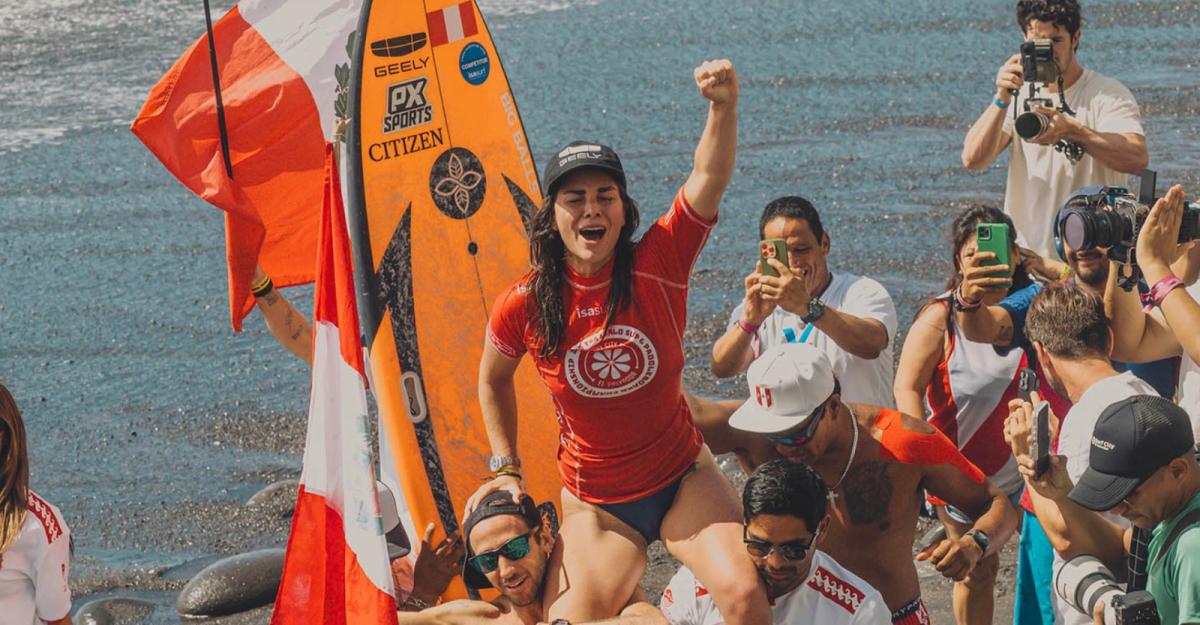 Vania Torres es la nueva CAMPEONA MUNDIAL de SUP surf

 – El diario andino