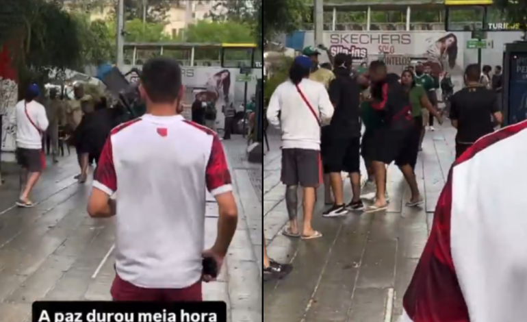 Violento incidente registrado entre hinchas de Flamengo y Palmeiras en Lima

 – El diario andino