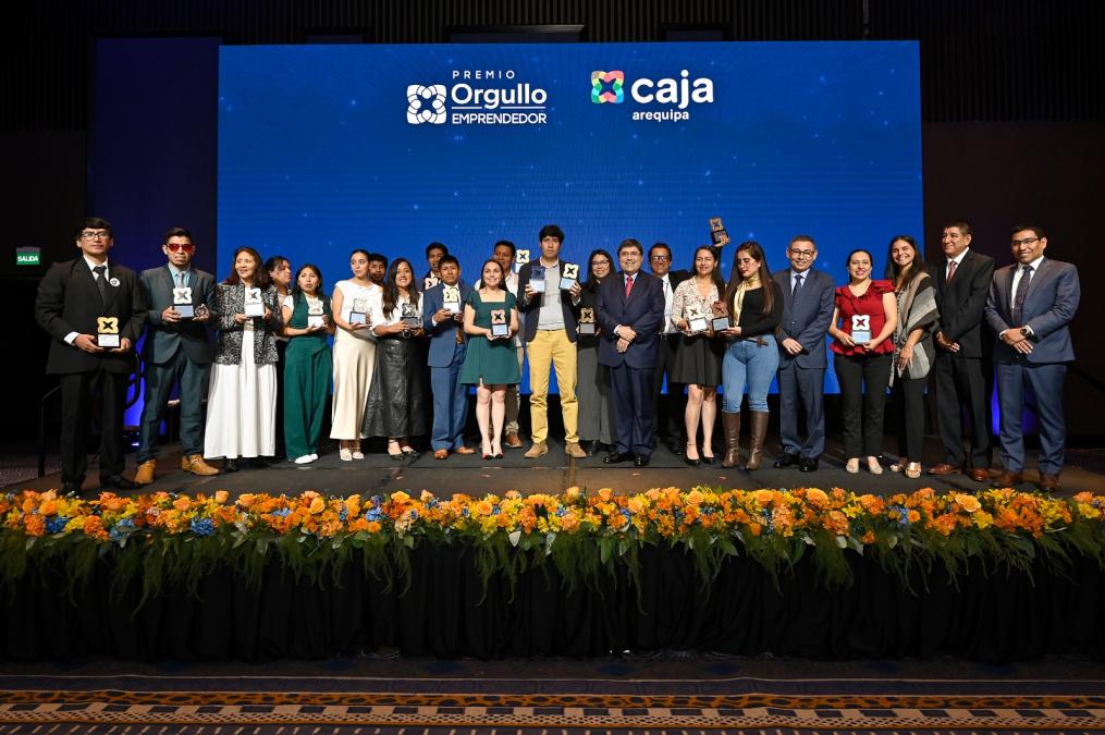 Caja Arequipa entrega más de 200 mil S/200 mil a los ganadores del ‘Orgullo Emprendedor 2025’

 – El diario andino