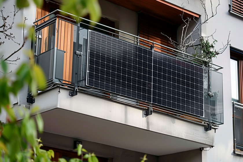 la paradoja luminosa de un panel vertical en el balcón

 – El diario andino