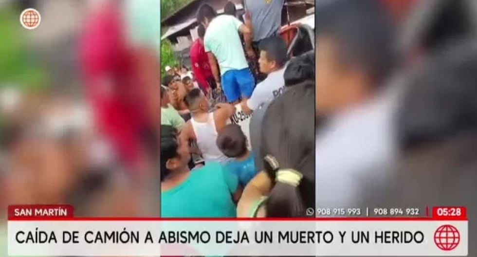 San Martín: un muerto cae de un camión cisterna a un abismo | Lo último | PERÚ

 – El diario andino