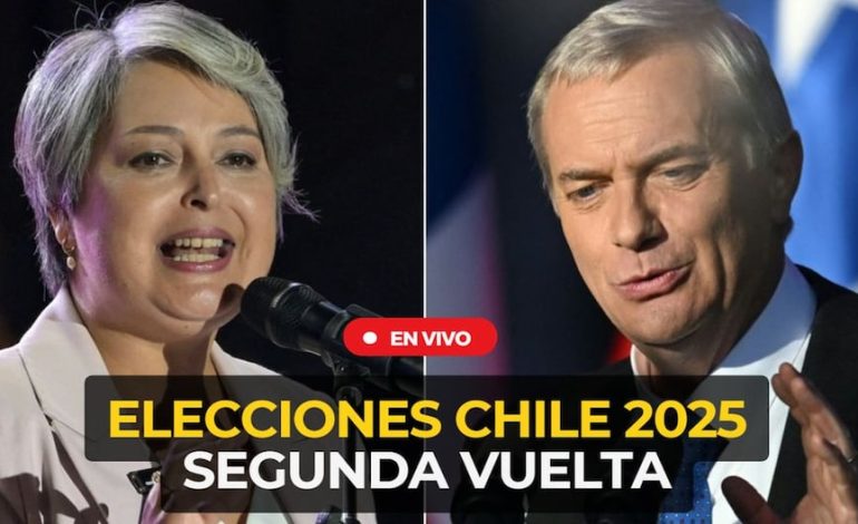 Elecciones Chile 2025 EN VIVO: últimas novedades de la segunda vuelta entre Jara y Kast

 – El diario andino