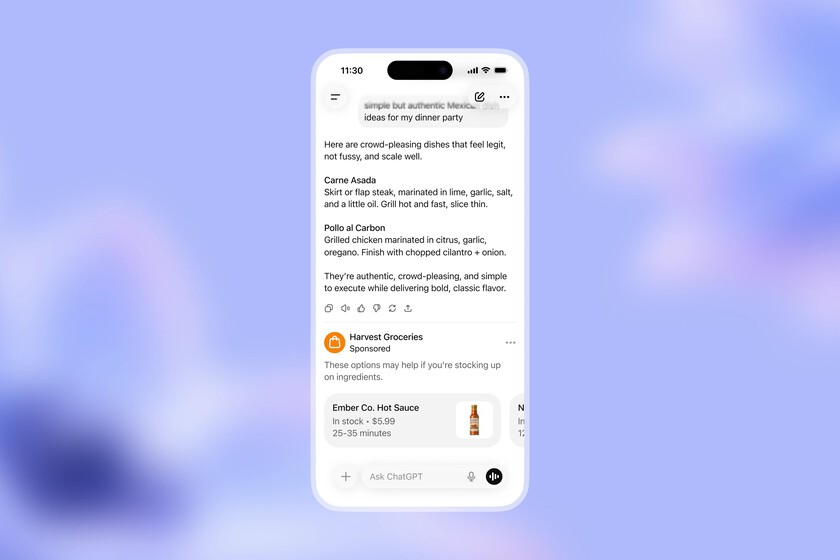 OpenAI comenzará a colocar anuncios en ChatGPT. Ya sabemos a quién llegará esta primera prueba

 – El diario andino