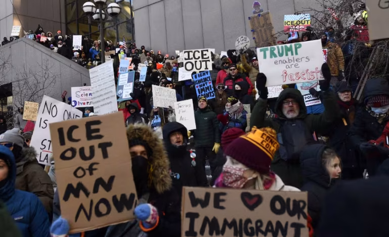 Miles caminan por las calles de Nueva York en un día de apoyo nacional a Minneapolis | último | MUNDO

 – El diario andino