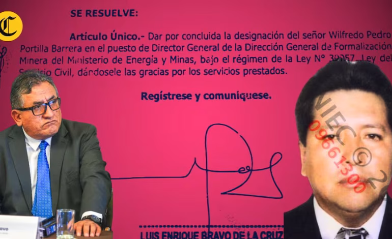 Minem destituye a director suspendido de Reinfo: las idas y venidas de los gobiernos en la lucha contra la minería ilegal | POLÍTICA

 – El diario andino