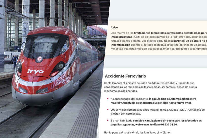 Si tu tren Madrid-Barcelona tarda ahora cinco horas, Renfe e Iryo tienen un mensaje: no hay compensación

 – El diario andino
