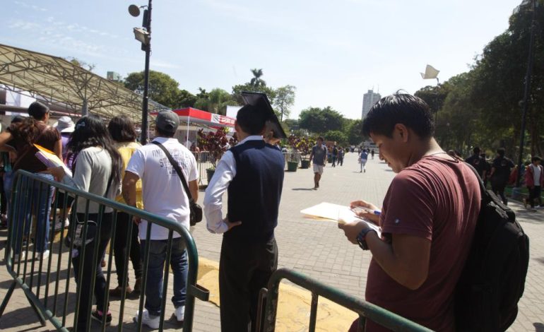 Respecto a 2019, 370.000 jóvenes están en paro

 – El diario andino