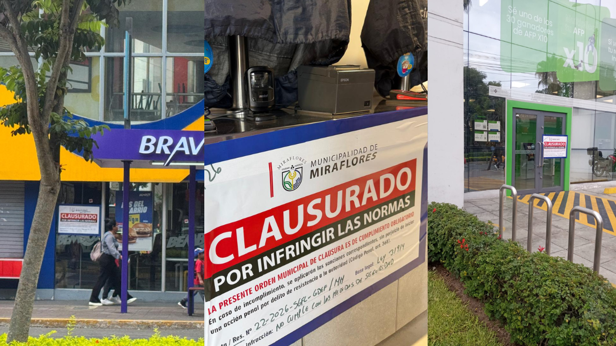 Gremios empresariales expresan preocupación por cierres e inspecciones en Miraflores

 – El diario andino