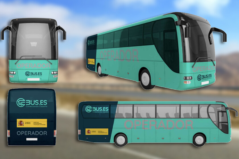 que todos los autobuses de la concesión sean verdes y con su logo

 – El diario andino