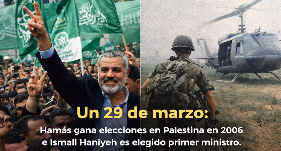 Aniversarios del 29 de marzo: ¿Qué pasó en el mundo un día como hoy? | Hamás | Palestina | Ismail Haniyeh | Estados Unidos | vietnam último

 – El diario andino
