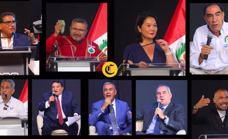 Entre shocks, cadenas perpetuas y portátiles: Más de 20 candidatos presidenciales expusieron sus propuestas en foro electoral tlcnota – El diario andino