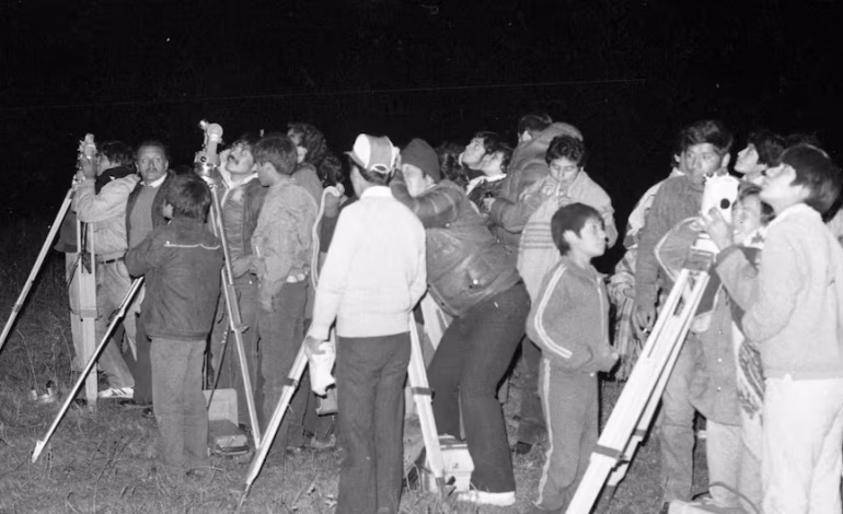 El cometa Halley | primera foto peruana | Paracas | ica | a los 40 años | registro histórico | nnsp

 – El diario andino