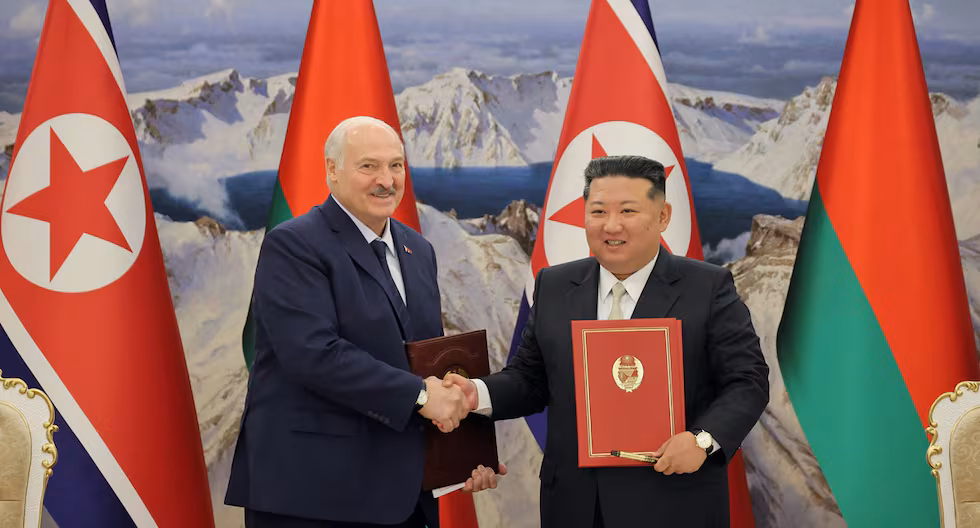 Corea del Norte y Bielorrusia firman un tratado de “amistad” durante la visita de Alexander Lukashenko | Kim Jong Un | Rusia | Vladímir Putin | El último

 – El diario andino